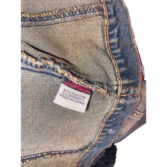 Vintage 70's Denim Acid Washed Jacket by Bebina - Picture 3 of 4